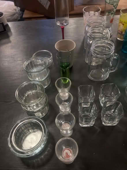 Photo of free Selection of glasses and ramakins (Lambs Green RH12) #4