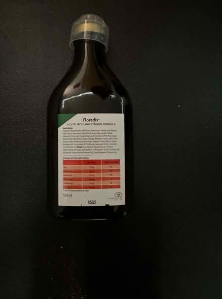 Photo of free Floradix Floravital liquid iron supplement (Brixton SW9) #1