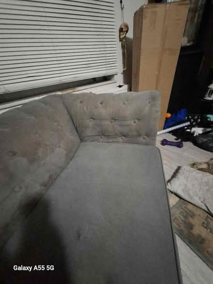 Photo of free Grey sofa large (Westgate LA4) #2