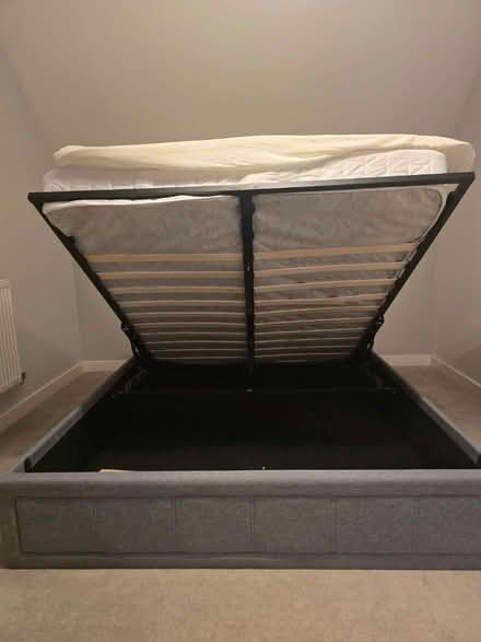 Photo of free King-size ottoman bed (Petersfield) #4