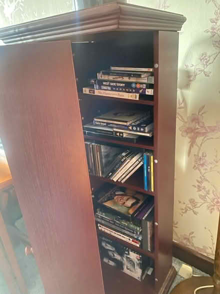 Photo of free Wooden CD tower (Trowbridge BA14) #2