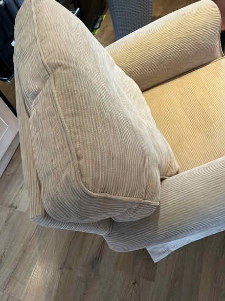 Photo of free Large beige armchair (Duckhall Farm HP3) #3