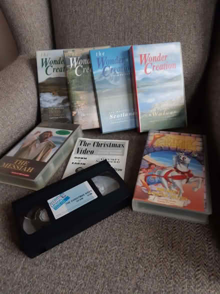 Photo of free VHS videos - Christian themes (Woodseats S8) #1
