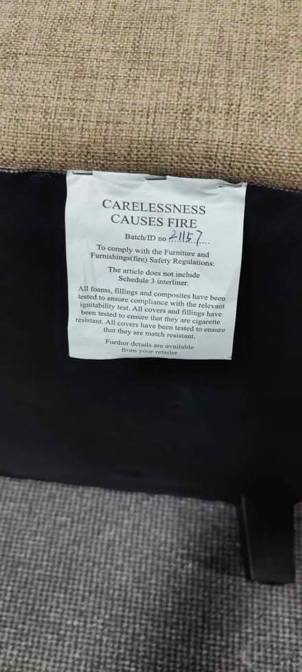 Photo of free Single Sofa Chair (birstall LE4) #3