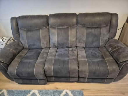 Photo of free 3 seater and 2 seater recliner (GL7 3) #1