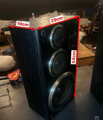 Photo of free Pair of JVC speakers (Lambs Green RH12) #4
