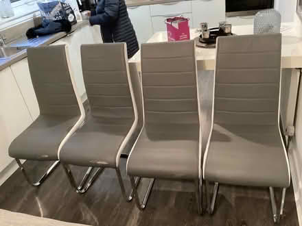 Photo of free Dinning chairs (Thornton KY1) #2