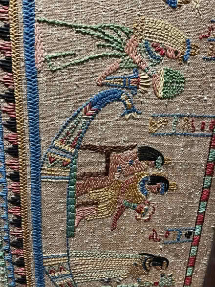 Photo of free tapestry / embroidered egyptian piece (Gorgie EH11) #2