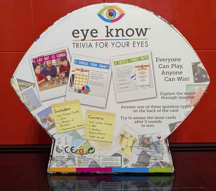 Photo of free Eye Know trivia card game (Malvern Link Top WR14) #2