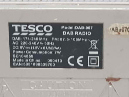 Photo of free DAB radio for spares or repair. (Innsworth GL3) #1