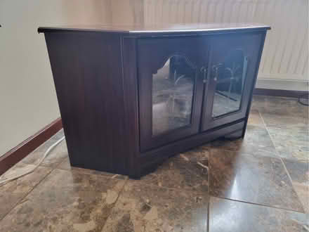 Photo of free Corner tv stand with storage (Stenson Fields CP DE24) #1