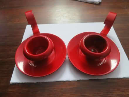 Photo of free Red candle holders (CB4) #1