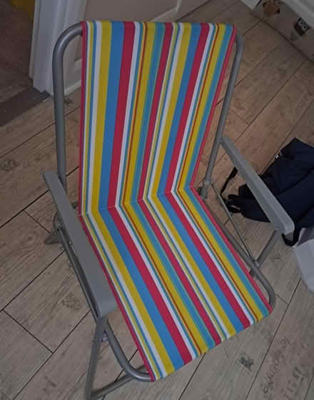 Photo of free Small fold up deck chair - SE4 (Crofton Park, Brockley) #2
