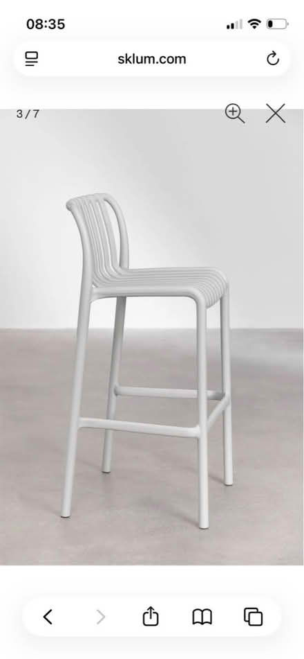 Photo of free Wendell polypropylene bar stool (SW11) #2