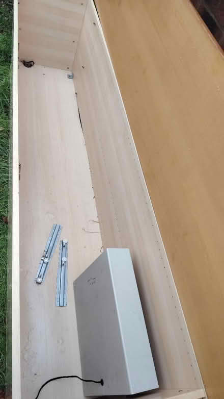 Photo of free IKEA extra long wooden wardrobe (S2) #4