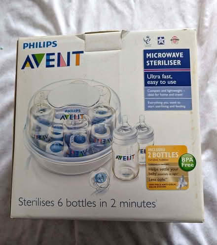 Photo of free Philips Avent Microwave Steriliser (Britannia OL13) #1