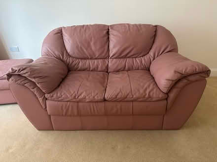 Photo of free DFS 2 seater leather sofa (Ruislip) #1