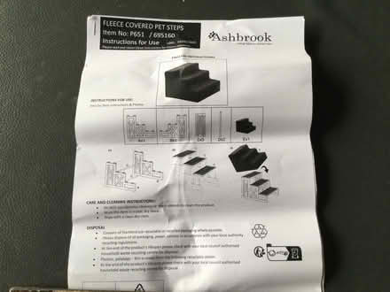 Photo of free Dog steps (Sandown PO36) #3