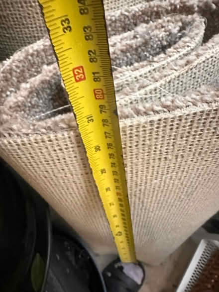 Photo of free 2 off cuts rolls of carpet new (Se6 2ha) #3