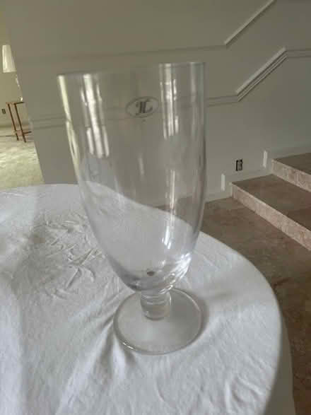Photo of free large glass vase (Deerwood) #1