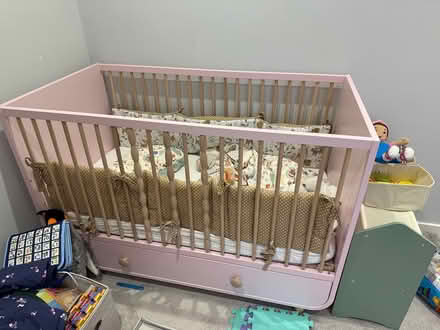Photo of free IKEA Cot, Wardrobe, Drawers (Maida Vale, W9) #1