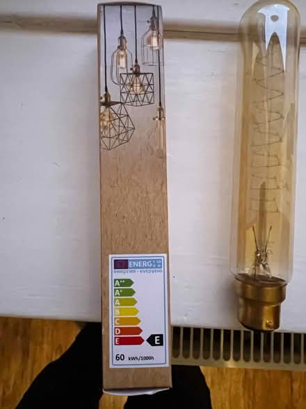 Photo of free Decorative Light Bulbs 60W 240 lumens B22 (large bayonet) (Clarkston G76) #4