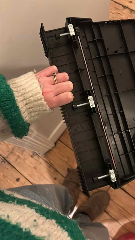 Photo of free Black self fixing bunk bed shelf (Fiveways BN1) #1