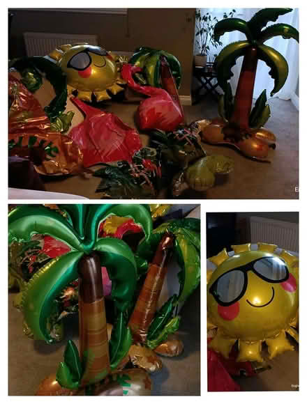 Photo of free tropical themed foil balloons (B64, Cradley Heath) #2