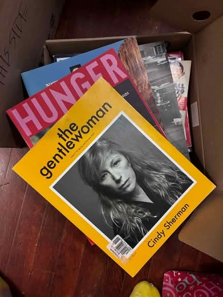 Photo of free magazines/ collage material (Teele Square) #1