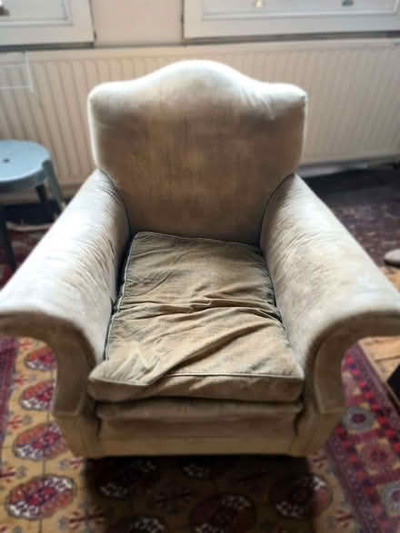 Photo of free 2 vintage armchairs (Clapham Junction SW11) #1