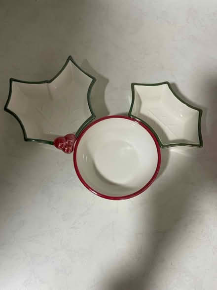 Photo of free Xmas ceramic appetizer set (Kennedy/16th in Markham) #1