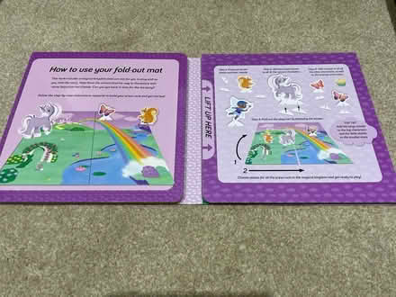 Photo of free Unicorn book/press out play set (SM4) #2