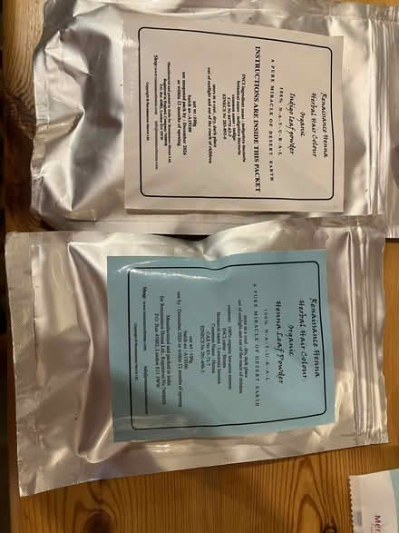 Photo of free Henna and Indigo hair dye (Old Town TN34) #1