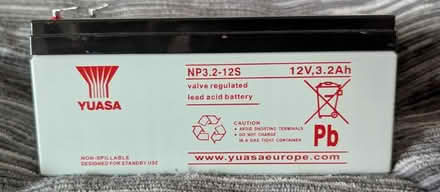 Photo of free YUASA 12V Lead Acid Battery (Gleadless S14) #1