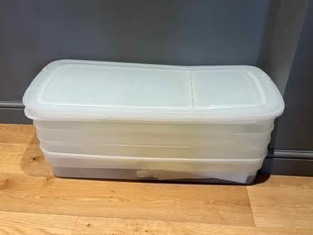 Photo of free Storage box x 4 - Under bed (Rotherhithe SE16) #2