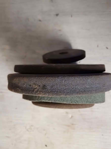 Photo of free Used Grinding Wheels (Haslucks Green B90) #2