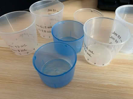 Photo of free Medicine cups (St. Clair & Victoria Park) #1