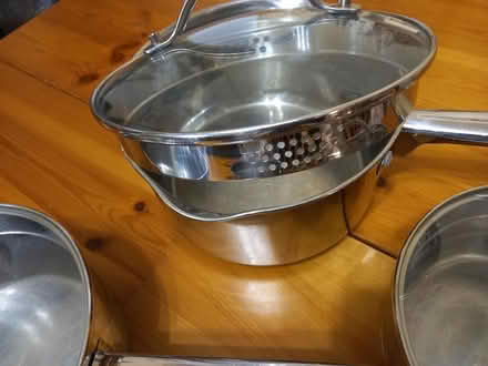 Photo of free Set of 4 saucepans (Sallins) #1