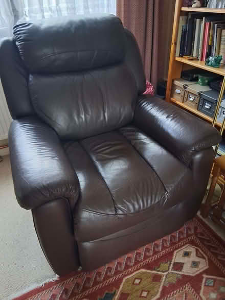 Photo of free Electric riser recliner leather chair (Brecon LD3) #1