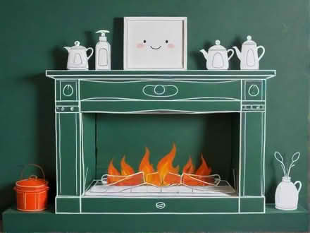 Photo of free Full fireplace guard, baby change drawers, steam travel iron (Middle Aston OX25) #1