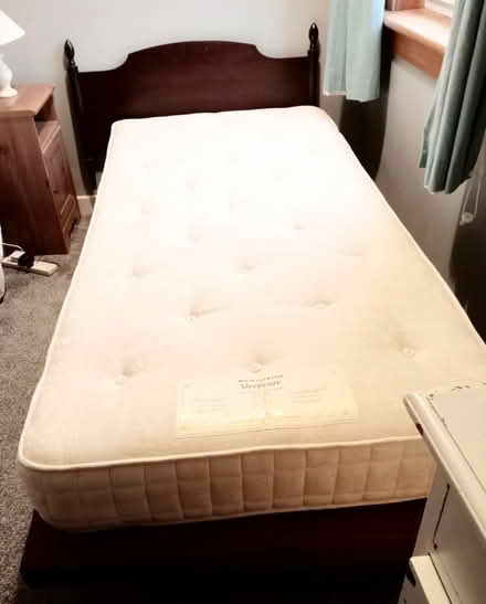 Photo of free 2x single wooden bed bases (Melrose, TD6) #1