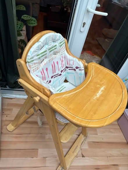 Photo of free Wooden High Chair (LU1) #1