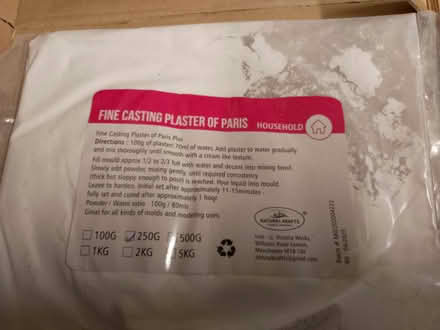 Photo of free Plaster of Paris for model making (Jennyfield HG3) #1