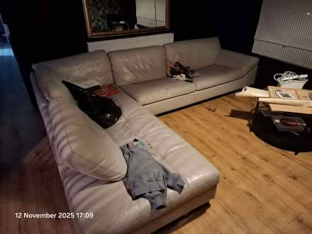 Photo of free Cream Corner Sofa (Jordanthorpe S8) #1