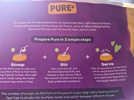 Photo of free Puppy Food (Currie EH14) #3