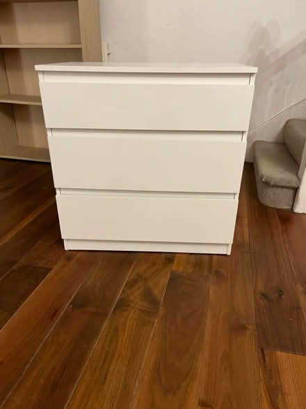 Photo of free White IKEA chest of drawers (SE5) #2