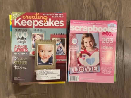 Photo of free Scrapbooking magazines (Verano - Middlefield Road) #1