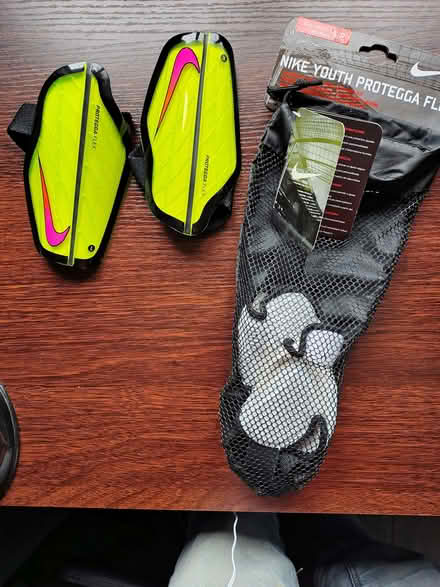 Photo of free Nike shin protectors (small size) (Ulverley Green B91) #1