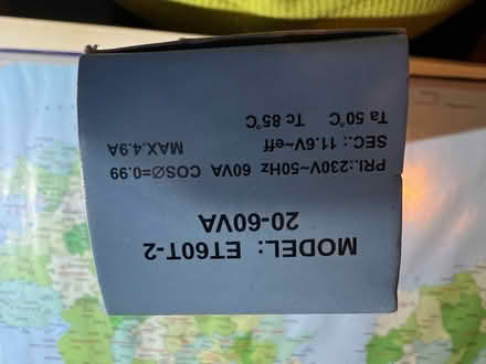 Photo of free Prolamp Electronic Transformer ET60T-2 for LV-Halogen Lamps (Clarkston G76) #4