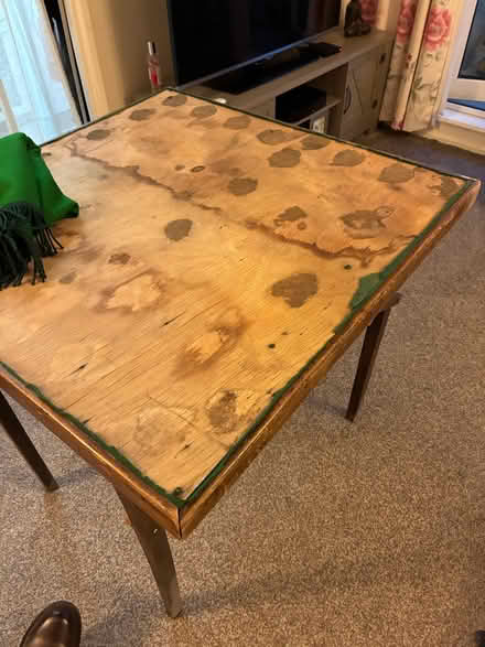 Photo of free Very old card table (New Brighton CH45) #3